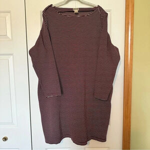 Duluth Trading Company Womens Ponte Pro Stripe Dress